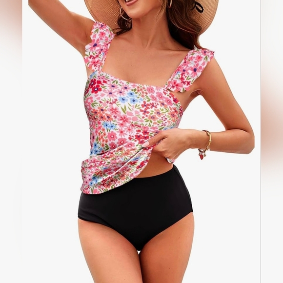 Kate Kasin 2025 Two Piece Tankini #801 - Picture 1 of 13